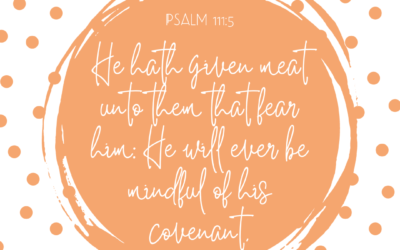Psalm 111:5