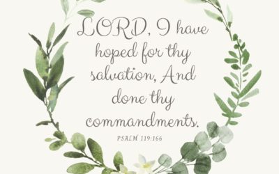 Psalm 119:166