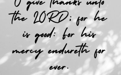 Psalm 136:1