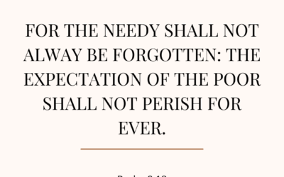 Psalm 9:18