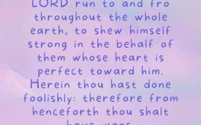 2 Chronicles 16:9