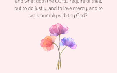 Micah 6:8