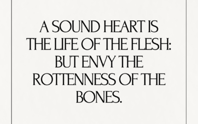 Proverbs 14:30