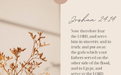 Joshua 24:14