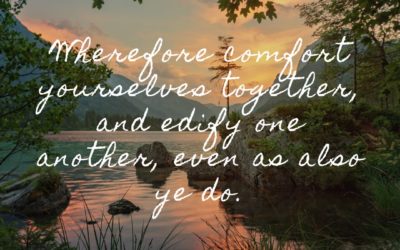1 Thessalonians 5:11