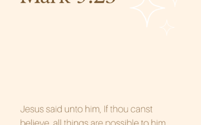 Mark 9:23